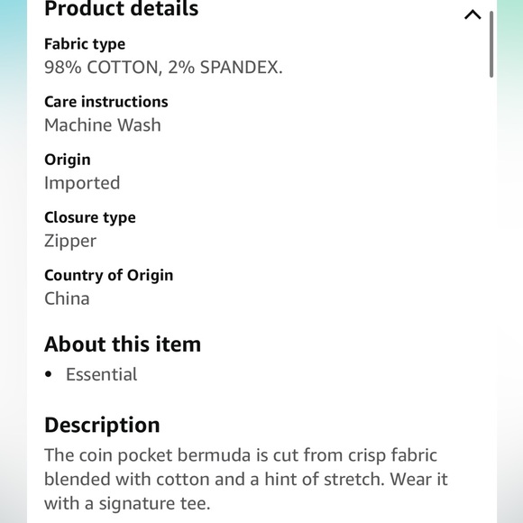 NWT Vince Coin Bermuda Shorts - Picture 10 of 10